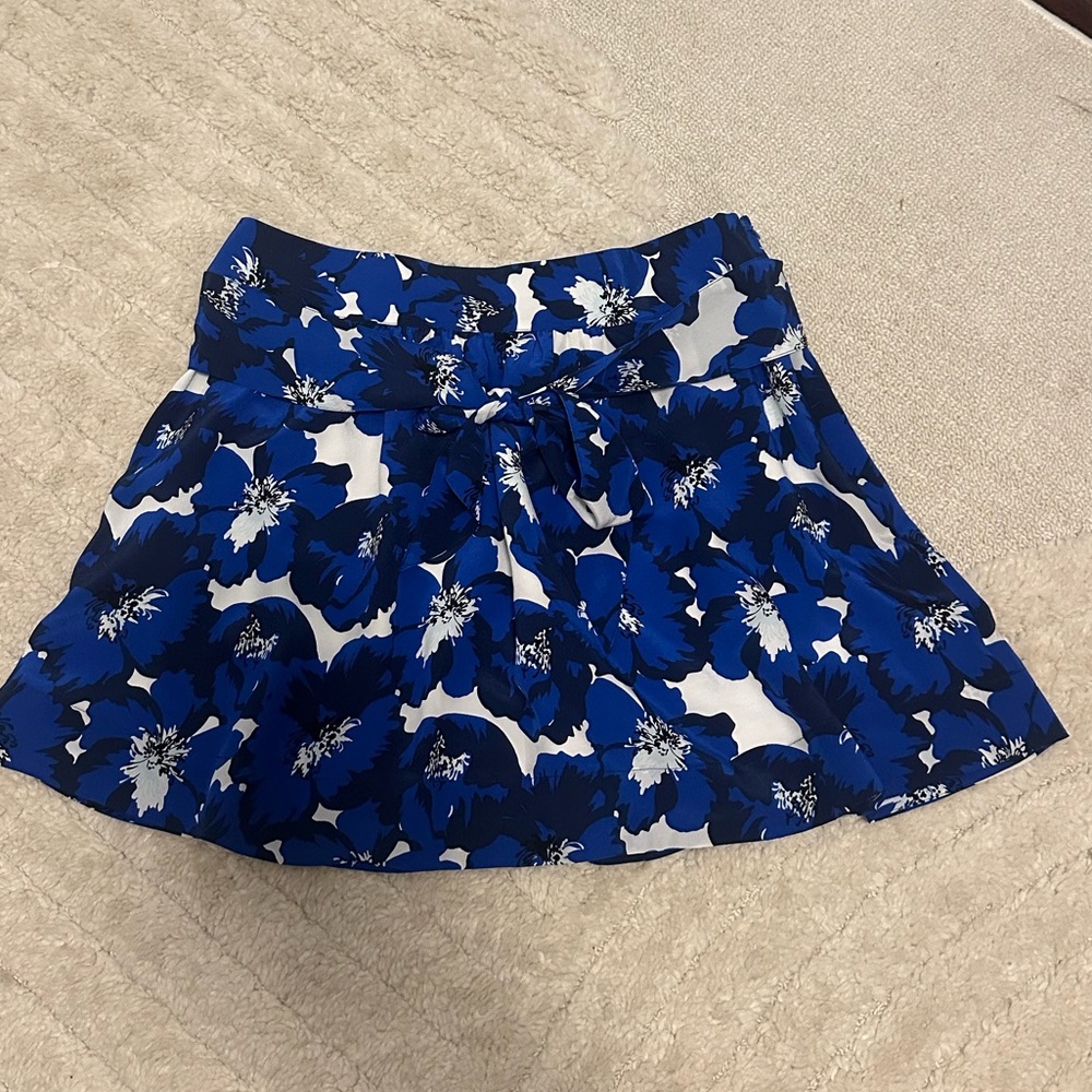 The Kooples 100% Silk mini skirt with Tie